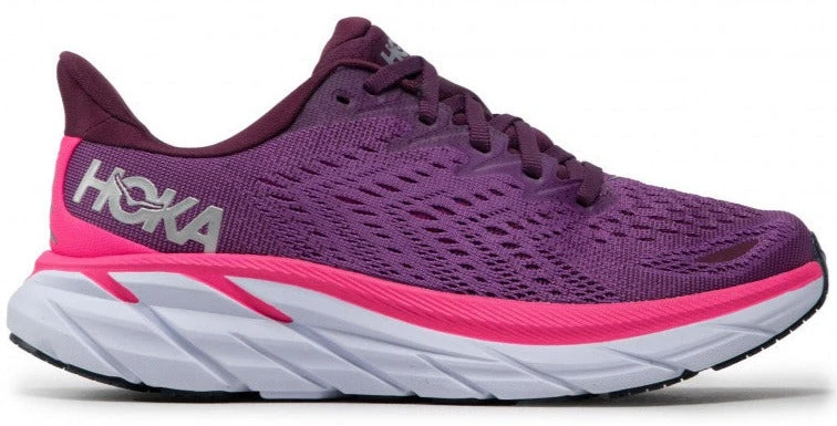 HOKA Women's Clifton 8 - Grape Wine/Beautyberry (1119394-GWBY) HOKA Women's Clifton 8 - Grape Wine/Beautyberry (1119394-GWBY) -marathonsports shop 02 0000301130147 sw