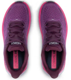 HOKA Women's Clifton 8 - Grape Wine/Beautyberry (1119394-GWBY) 2 HOKA Women's Clifton 8 - Grape Wine/Beautyberry (1119394-GWBY) -marathonsports shop 05 0000301130147 sw