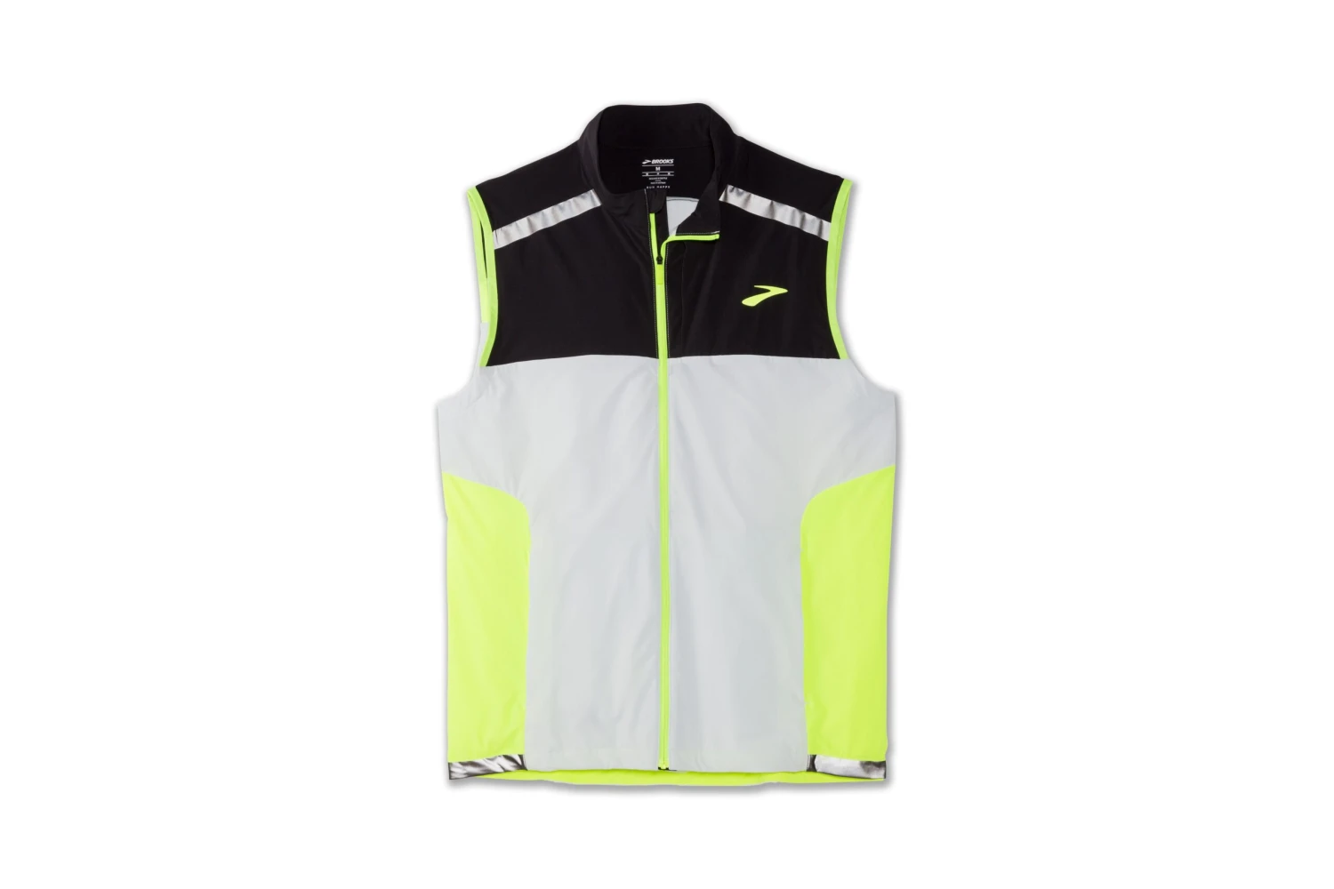 Brooks Men's Carbonite Vest - Icy Grey/Black/Nightlife (211358030) Brooks Men's Carbonite Vest - Icy Grey/Black/Nightlife (211358030) -marathonsports shop 211358 030 LF Carbonite Vest scaled