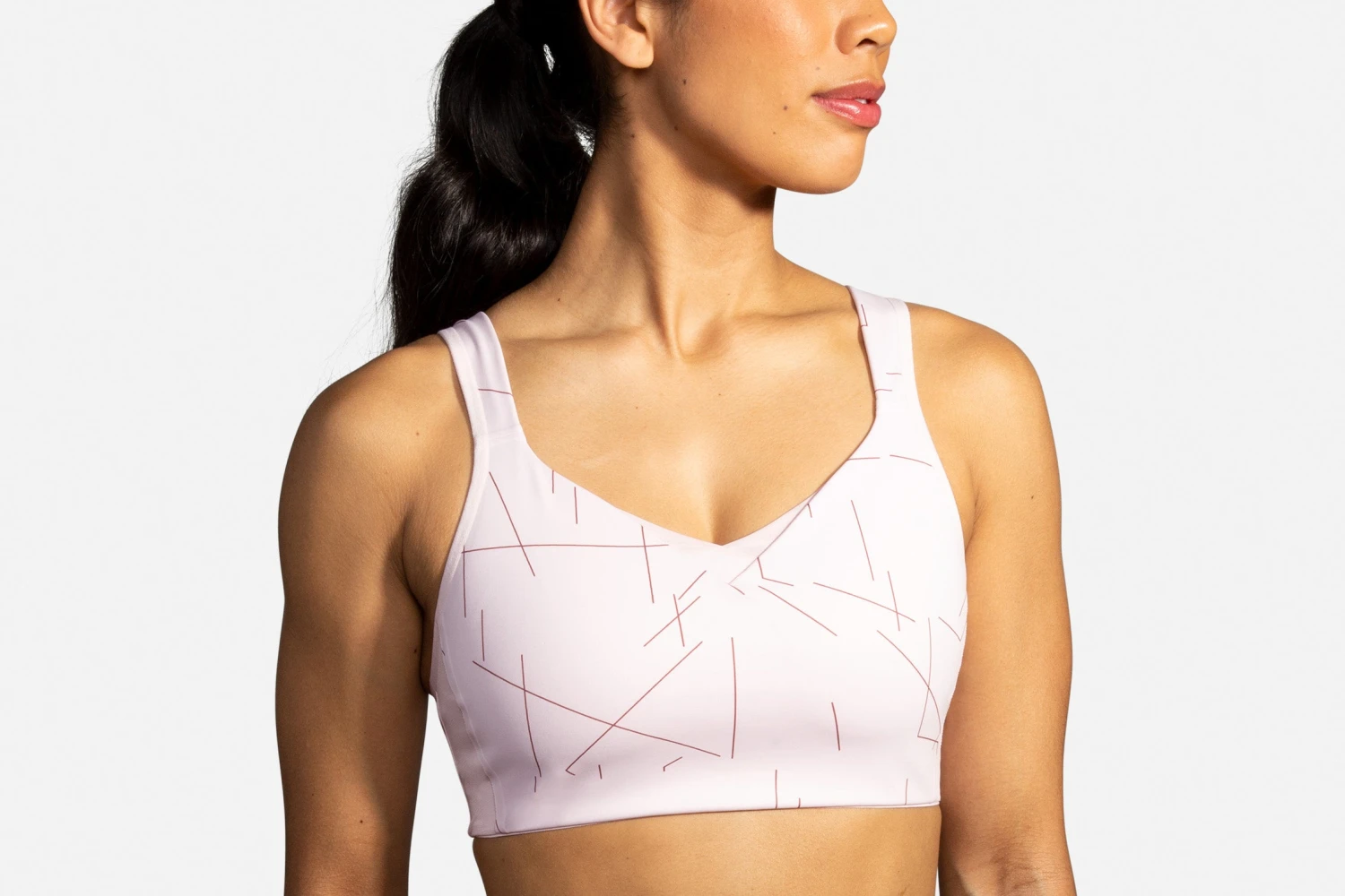 Brooks Women's Drive Convertible Run Bra - Rosewater (350081658) Brooks Women's Drive Convertible Run Bra - Rosewater (350081658) -marathonsports shop 350081 658 MF Drive Convertible Run Bra