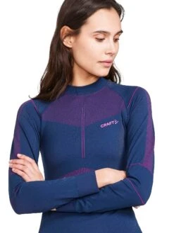 Craft Women's Active Intensity Crewneck Baselayer - Tide/Roxo (1907937-698486) 2 Craft Women's Active Intensity Crewneck Baselayer - Tide/Roxo (1907937-698486) -marathonsports shop CraftWomensCrewneckBaselayerTide Roxo2 min
