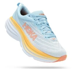 HOKA Women's Bondi 8 Wide (D) 2 HOKA Women's Bondi 8 Wide (D) -marathonsports shop HOKAWomensBondi8WideSummerSongCountryAir 2