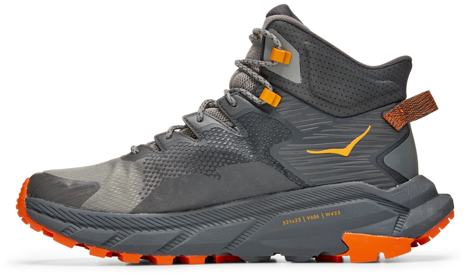 HOKA Men's Trail Code GTX HOKA Men's Trail Code GTX -marathonsports shop HOKA Mens Trail Code GTX Castlerock Persimmon Orange 1