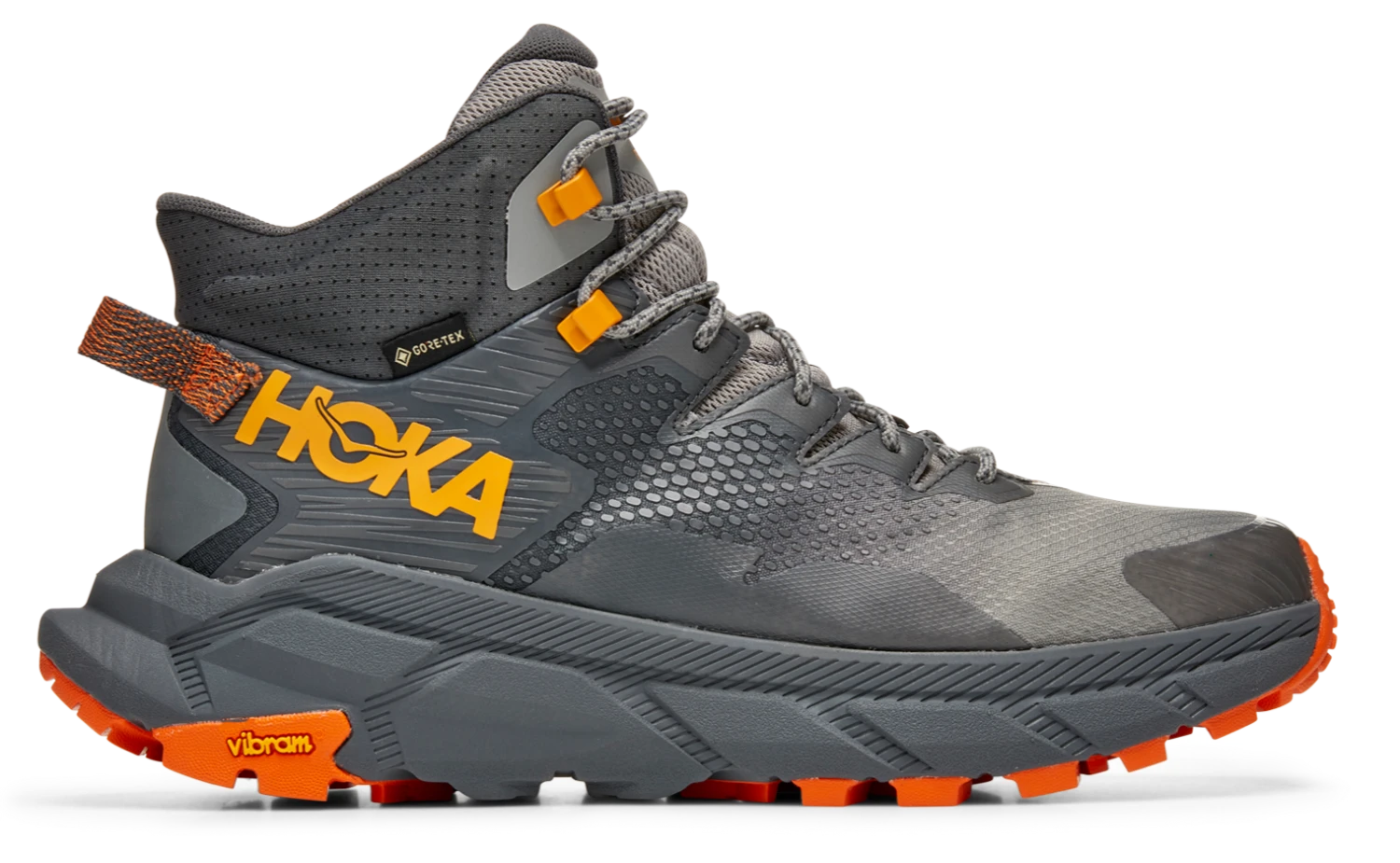HOKA Men's Trail Code GTX HOKA Men's Trail Code GTX -marathonsports shop HOKA Mens Trail Code GTX Castlerock Persimmon Orange
