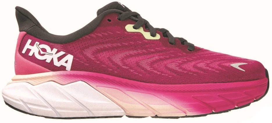 HOKA Women's Arahi 6 Wide (D) - Festival Fuchsia/Ibis Rose (1123197-FFIR) HOKA Women's Arahi 6 Wide (D) - Festival Fuchsia/Ibis Rose (1123197-FFIR) -marathonsports shop Inked1123195 FFIR 2 LI 6744f339 01be 4e7b b05e 68fbdd452428