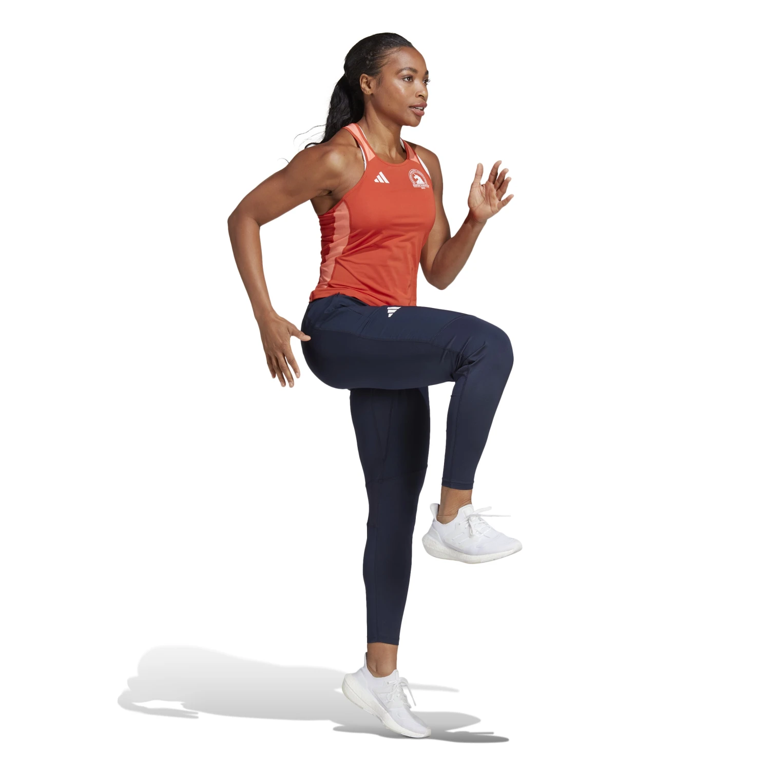 adidas Women's Boston Marathon® 2023 Tank Top Adidas Women's Boston Marathon® 2023 Tank Top -marathonsports shop adidas womens boston marathon 2023 baa tank top red 3