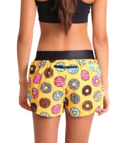 ChicknLegs Women's Shorts 2 ChicknLegs Women's Shorts -marathonsports shop chicknlegs womens salty donuts 1.5 inch half split shorts 3