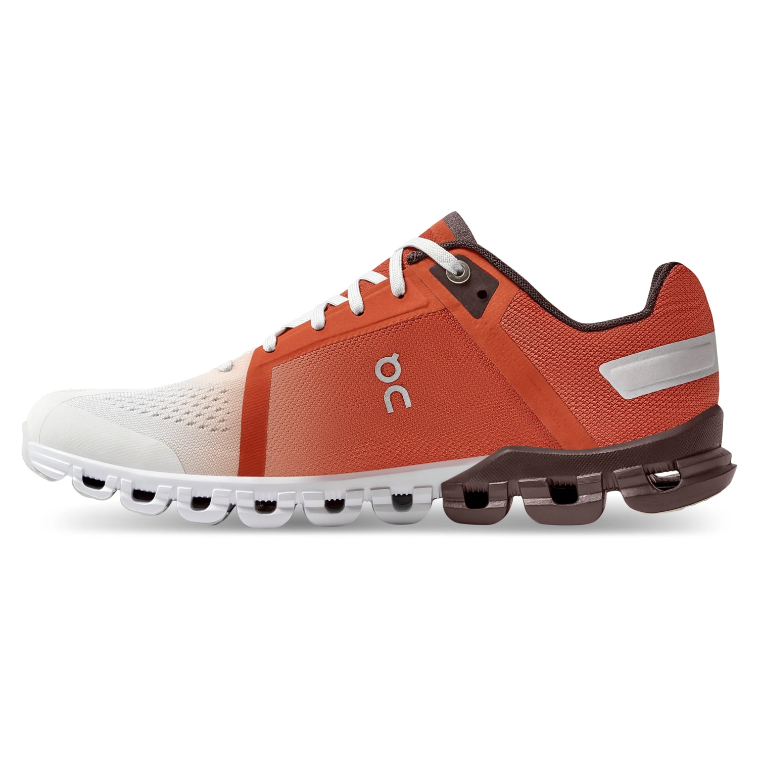 On Running Women's Cloudflow - Rust/White (35.99232) On Running Women's Cloudflow - Rust/White (35.99232) -marathonsports shop cloudflow fw21 rust white w g4 scaled