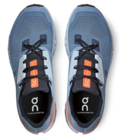 On Running Men's Cloudstratus 2 On Running Men's Cloudstratus -marathonsports shop cloudstratus fw21 lake flare m g2 pack shot jpg