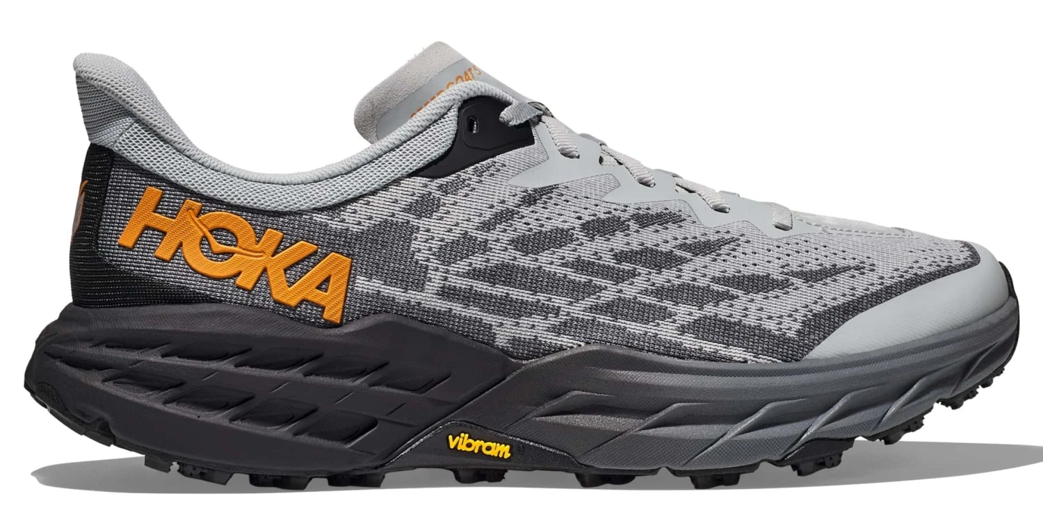 HOKA Men's Speedgoat 5 HOKA Men's Speedgoat 5 -marathonsports shop hoka mens speedgoat 5 harbor mist black 8