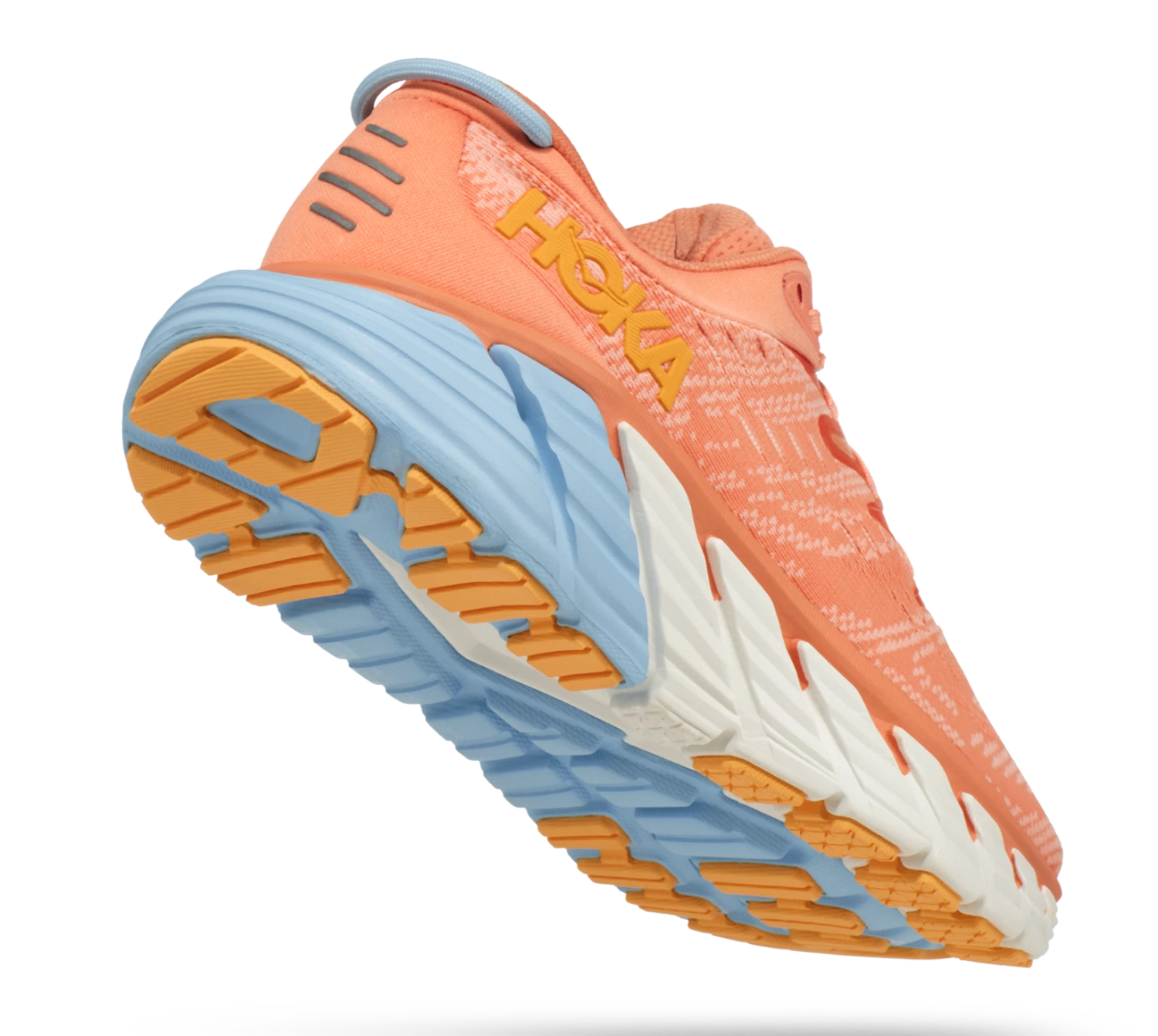 HOKA Women's Gaviota 4 HOKA Women's Gaviota 4 -marathonsports shop hoka womens gaviota 4 shell coral peach parfait 4