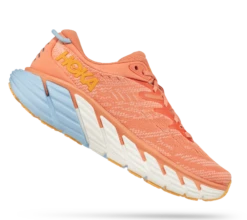 HOKA Women's Gaviota 4 4 HOKA Women's Gaviota 4 -marathonsports shop hoka womens gaviota 4 shell coral peach parfait 5