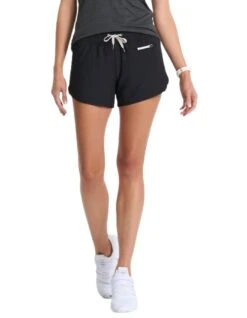 Vuori Women's Clementine Short 2.0 -marathonsports shop vuori womens clementine shorts 2 black 4 inch 8